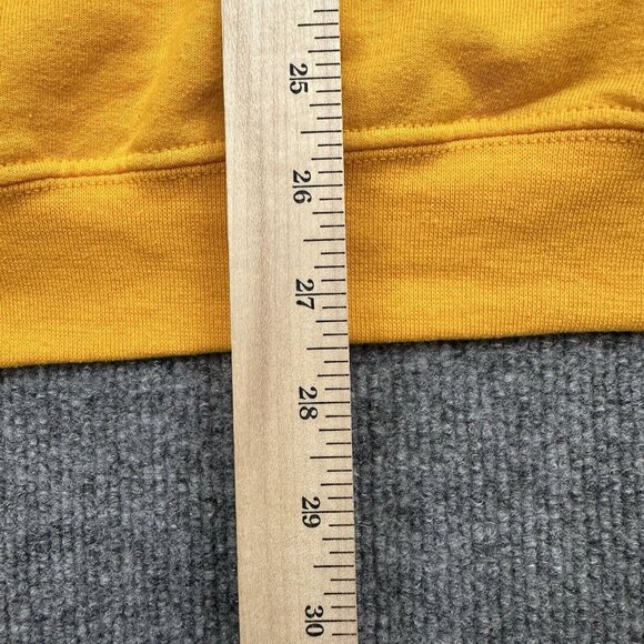 Civil Regime Hoodie Men Large Yellow Pullover Hooded Sweatshirt - Picture 10 of 10